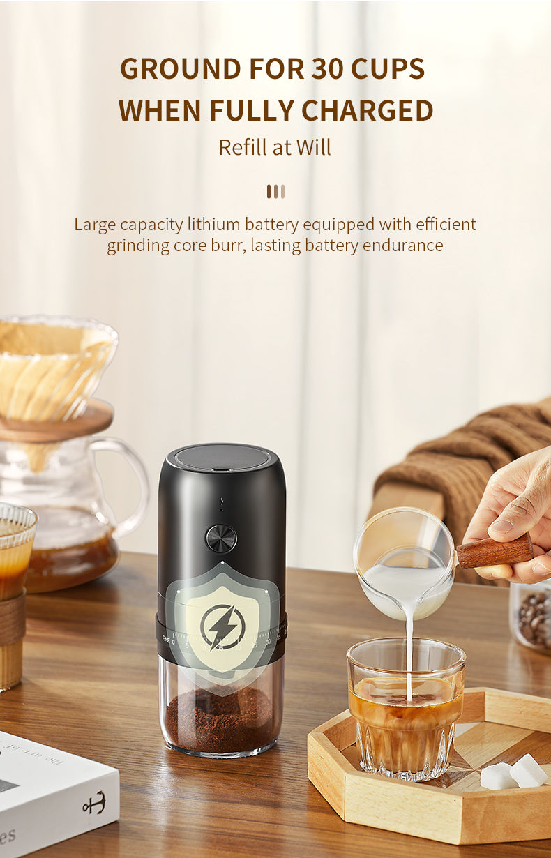 Portable USB Electric Coffee Bean Grinder