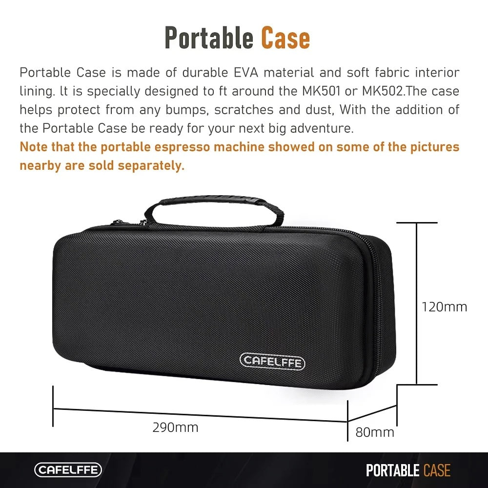 Portable Coffee Machine Travel Carrying Case